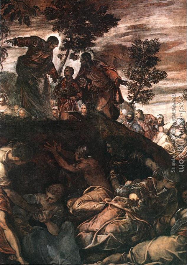 Jacopo Robusti Tintoretto : The Miracle of the Loaves and Fishes